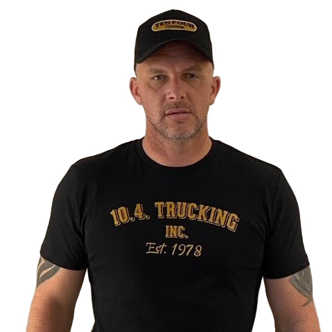 10.4 Trucking Inc 1978 T Shirt in Black