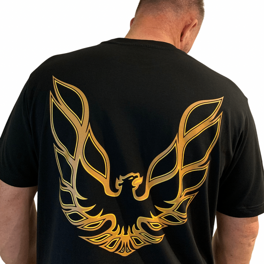 Smokey Firebird Ten Four Relaxed Fit T Shirt in Black