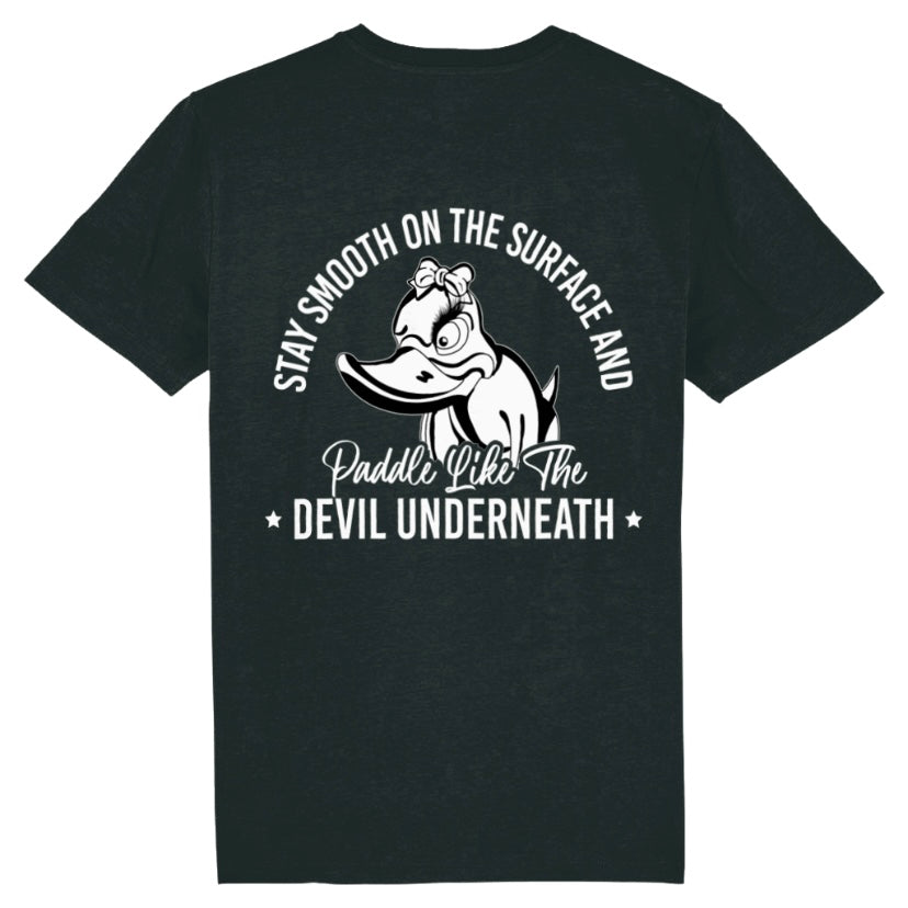 Ducky T Shirt in Black 'The Missus'